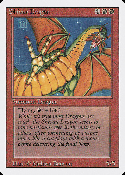 Shivan Dragon [Revised Edition] | Gear Gaming Bentonville