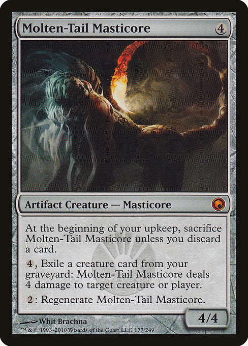 Molten-Tail Masticore [Scars of Mirrodin] | Gear Gaming Bentonville