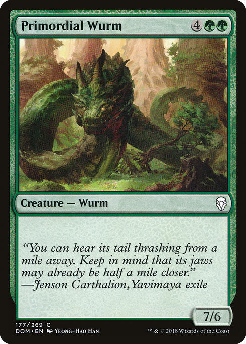 Primordial Wurm [Dominaria] | Gear Gaming Bentonville