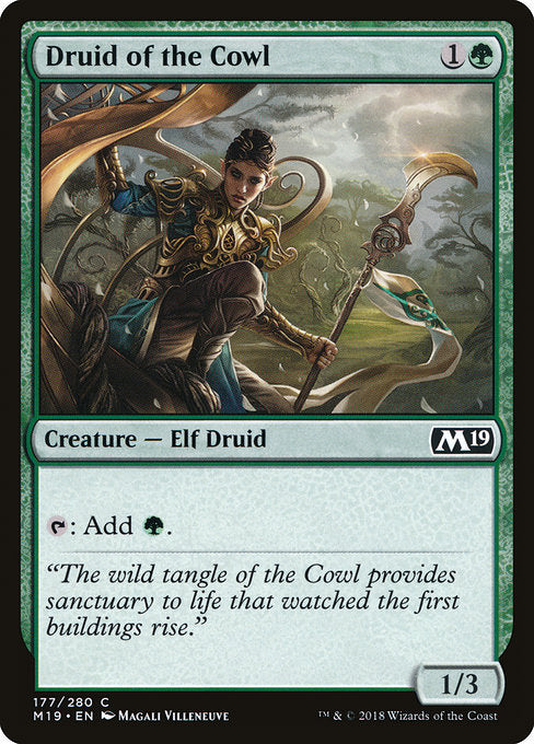 Druid of the Cowl [Core Set 2019] | Gear Gaming Bentonville