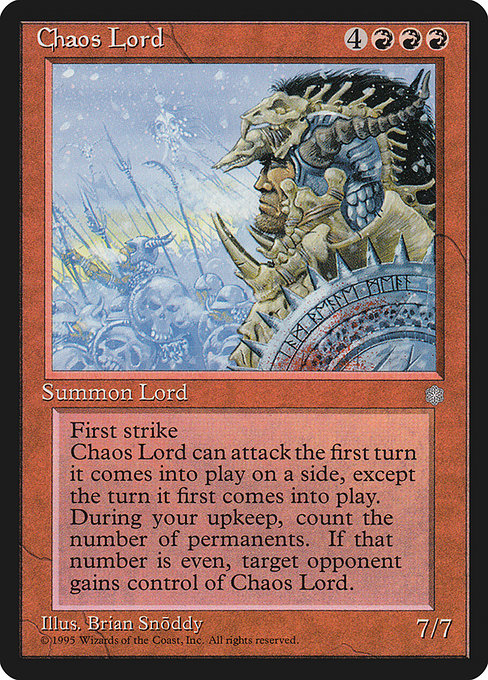 Chaos Lord [Ice Age] | Gear Gaming Bentonville