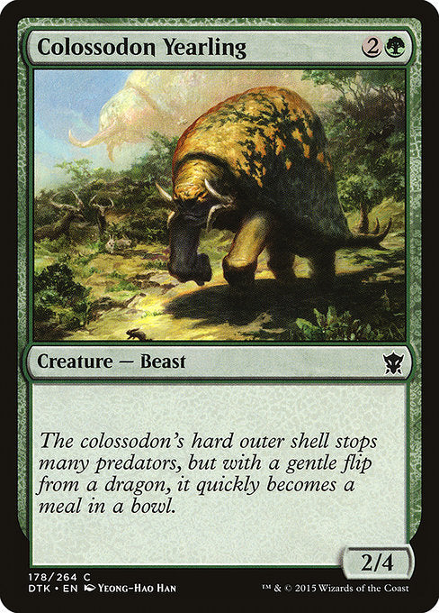 Colossodon Yearling [Dragons of Tarkir] | Gear Gaming Bentonville