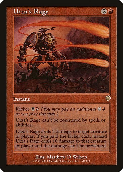 Urza's Rage [Invasion] | Gear Gaming Bentonville