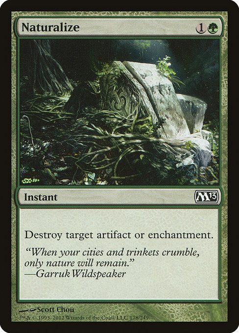 Naturalize [Magic 2013 (M13)] | Gear Gaming Bentonville