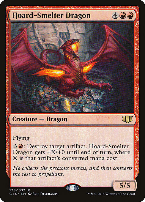 Hoard-Smelter Dragon [Commander 2014] | Gear Gaming Bentonville