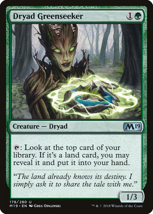 Dryad Greenseeker [Core Set 2019] | Gear Gaming Bentonville