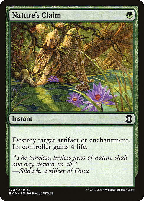 Nature's Claim [Eternal Masters] | Gear Gaming Bentonville