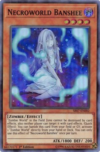 Necroworld Banshee [Structure Deck: Zombie Horde] [SR07-EN002] | Gear Gaming Bentonville