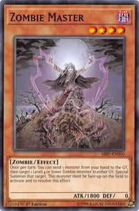 Zombie Master [Structure Deck: Zombie Horde] [SR07-EN010] | Gear Gaming Bentonville