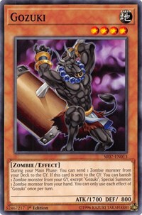 Gozuki [Structure Deck: Zombie Horde] [SR07-EN013] | Gear Gaming Bentonville