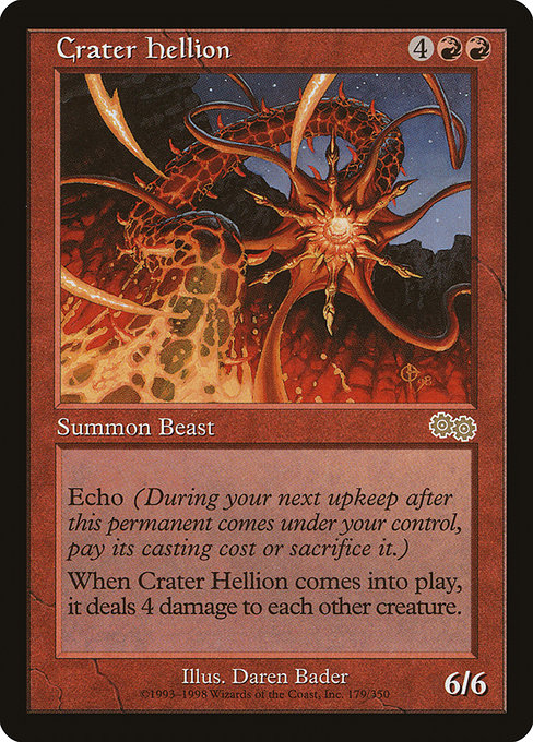 Crater Hellion [Urza's Saga] | Gear Gaming Bentonville