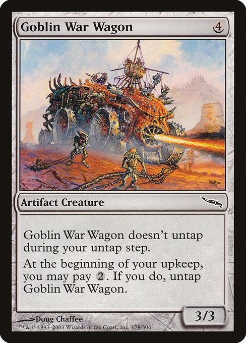 Goblin War Wagon [Mirrodin] | Gear Gaming Bentonville