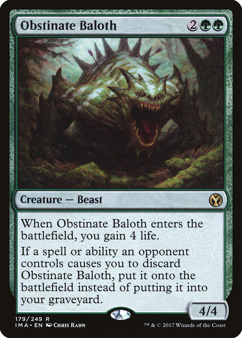 Obstinate Baloth [Iconic Masters] | Gear Gaming Bentonville