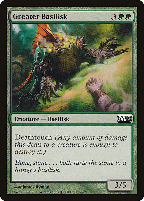 Greater Basilisk [Magic 2012 (M12)] | Gear Gaming Bentonville