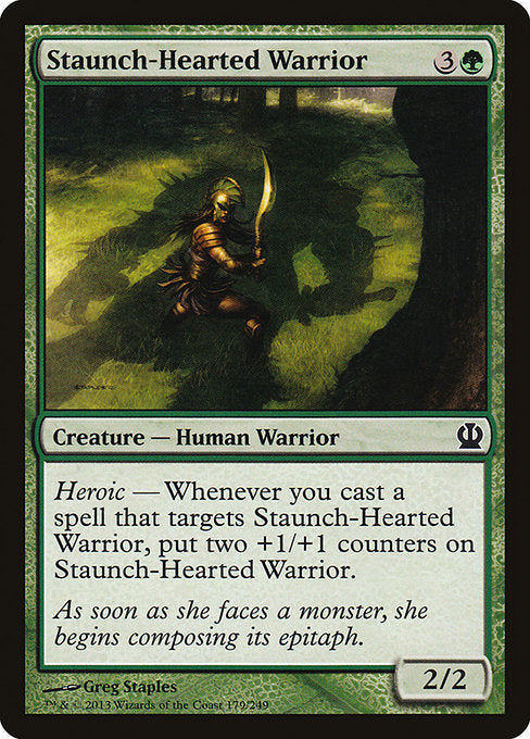 Staunch-Hearted Warrior [Theros] | Gear Gaming Bentonville