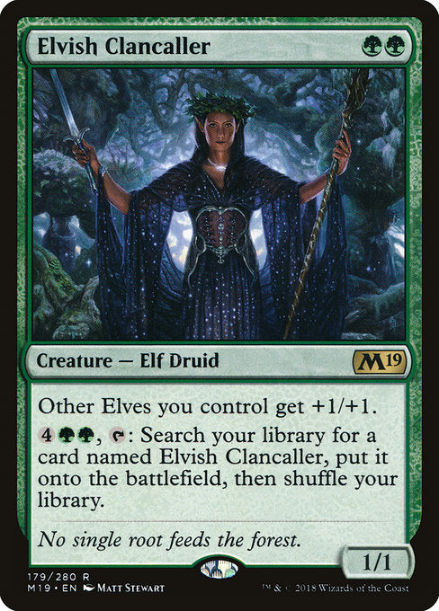 Elvish Clancaller [Core Set 2019] | Gear Gaming Bentonville