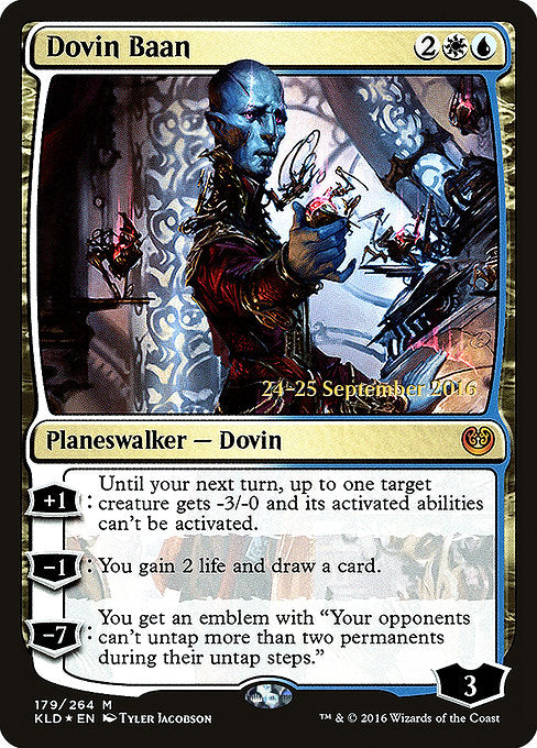 Dovin Baan [Prerelease Cards] | Gear Gaming Bentonville