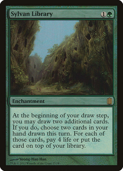 Sylvan Library [Commander's Arsenal] | Gear Gaming Bentonville