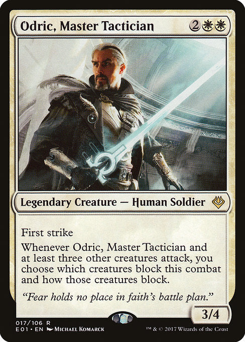 Odric, Master Tactician [Archenemy: Nicol Bolas] | Gear Gaming Bentonville