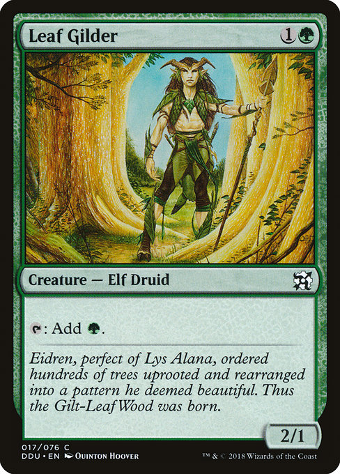 Leaf Gilder [Duel Decks: Elves vs. Inventors] | Gear Gaming Bentonville