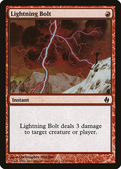 Lightning Bolt [Premium Deck Series: Fire and Lightning] | Gear Gaming Bentonville