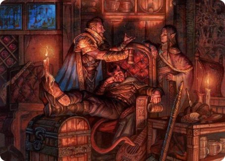 Long Rest Art Card [Dungeons & Dragons: Adventures in the Forgotten Realms Art Series] | Gear Gaming Bentonville