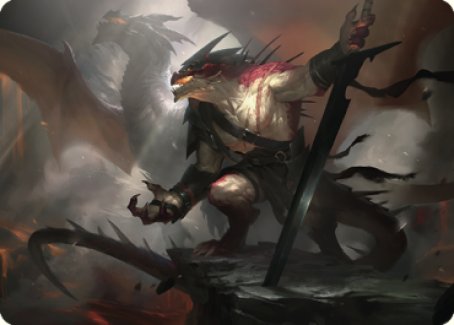 Rivaz of the Claw Art Card [Dominaria United Art Series] | Gear Gaming Bentonville