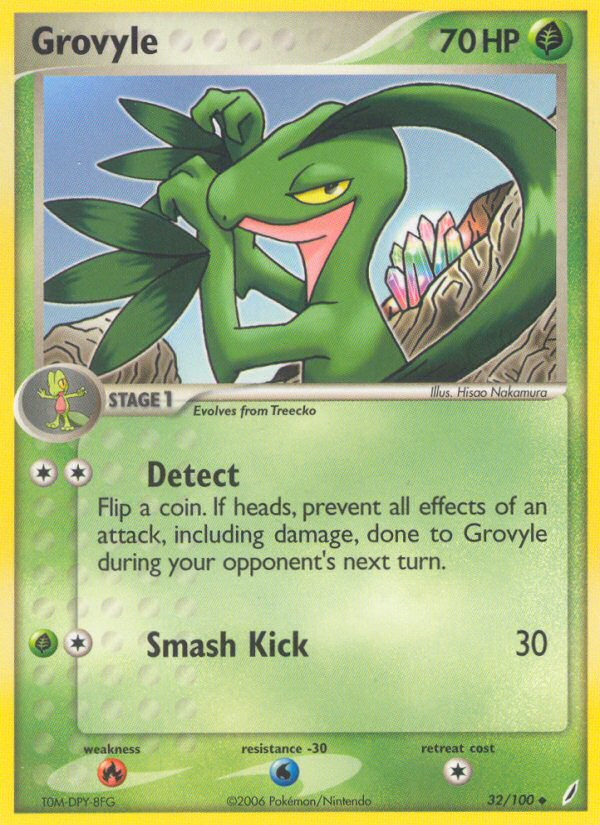 Grovyle (32/100) [EX: Crystal Guardians] | Gear Gaming Bentonville