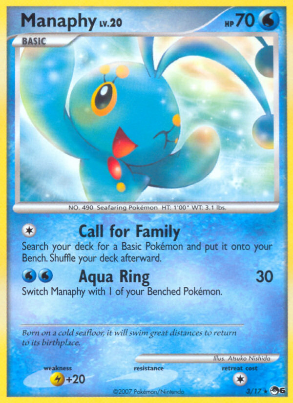 Manaphy (3/17) [POP Series 6] | Gear Gaming Bentonville