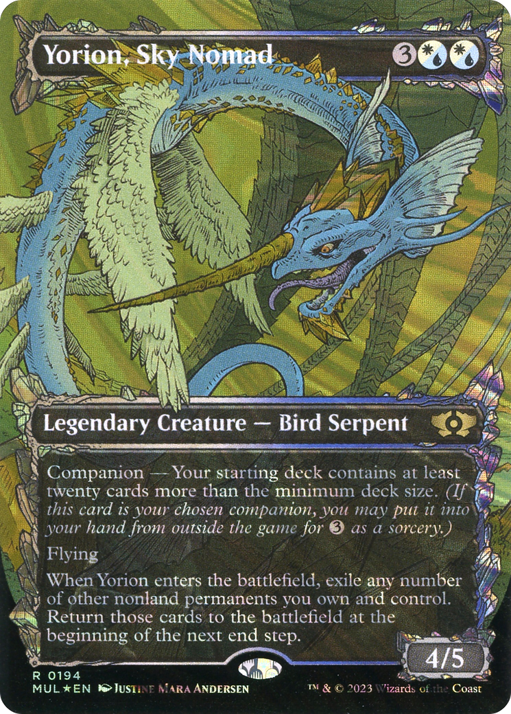 Yorion, Sky Nomad (Halo Foil) [Multiverse Legends] | Gear Gaming Bentonville