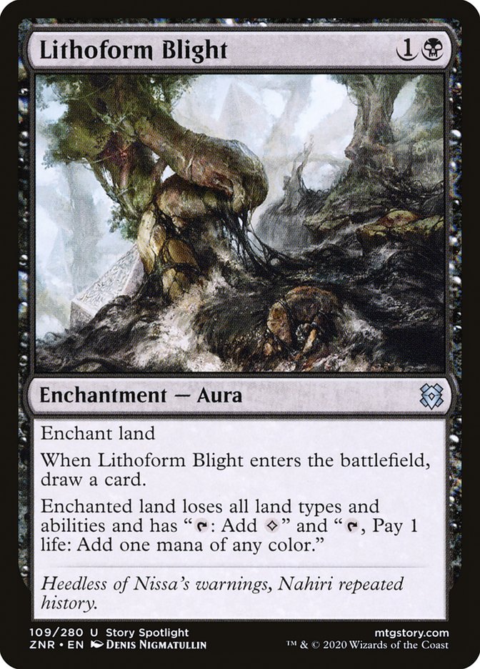 Lithoform Blight [Zendikar Rising] | Gear Gaming Bentonville