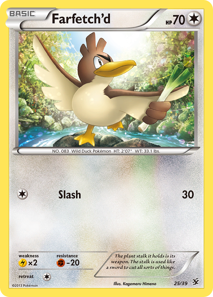 Farfetch'd (25/39) [XY: Kalos Starter Set] | Gear Gaming Bentonville