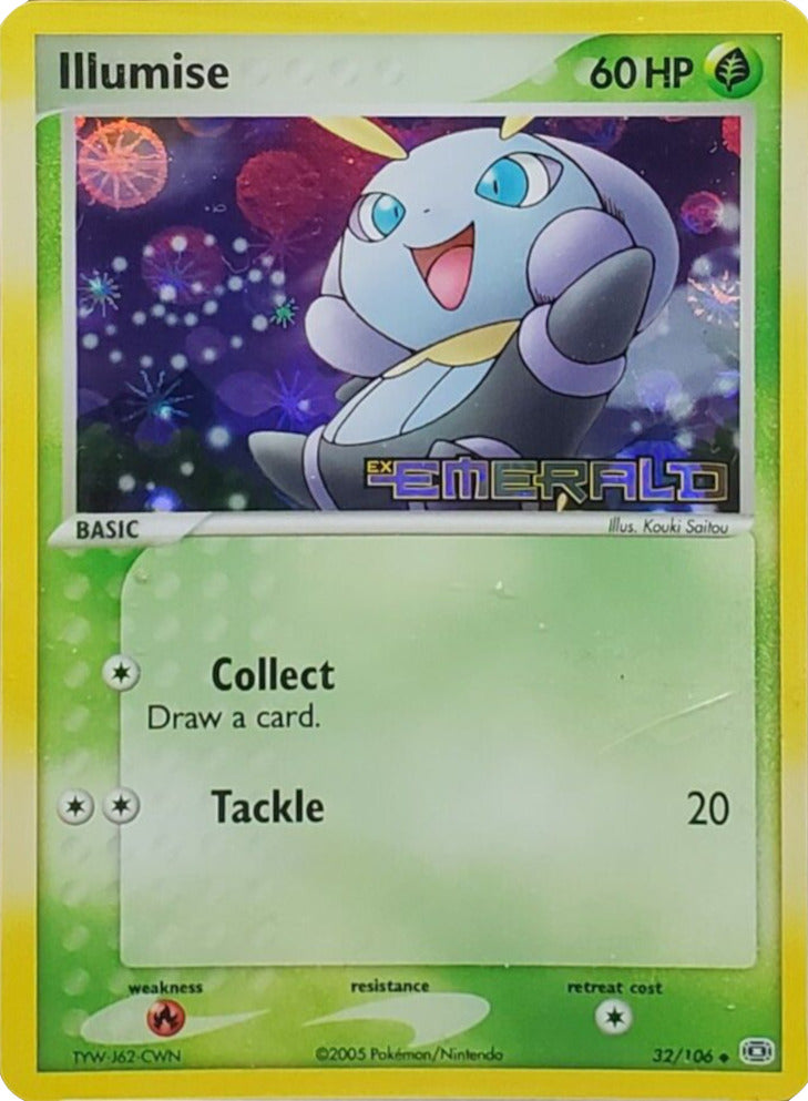 Illumise (32/106) (Stamped) [EX: Emerald] | Gear Gaming Bentonville