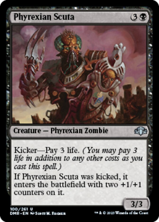 Phyrexian Scuta [Dominaria Remastered] | Gear Gaming Bentonville