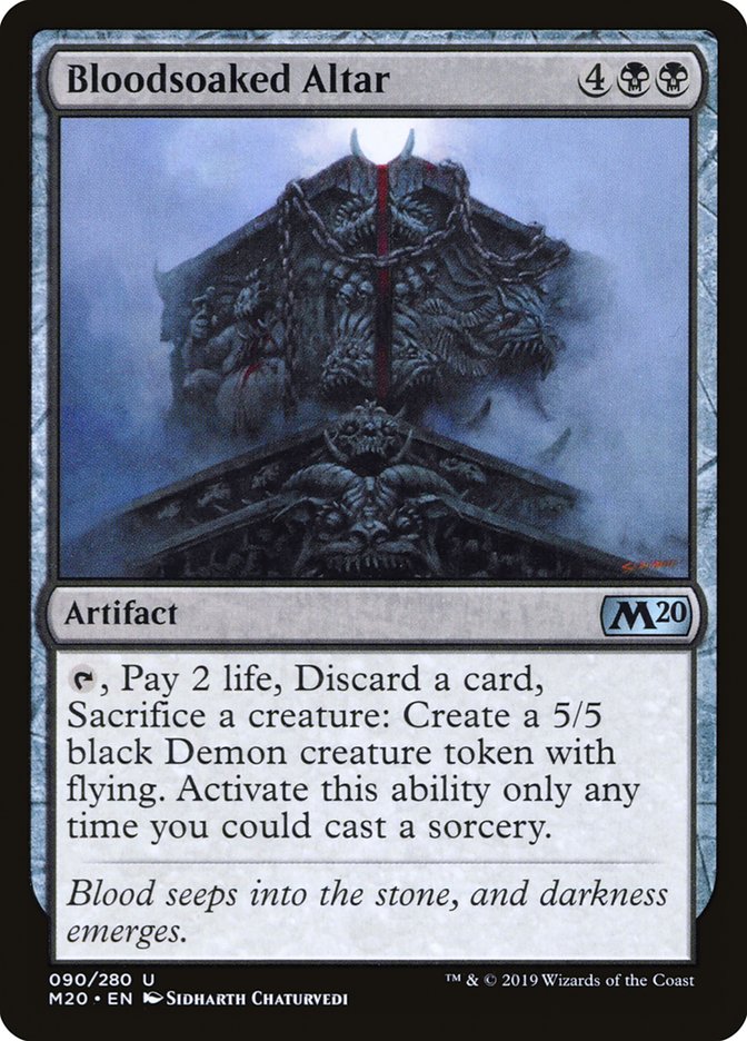 Bloodsoaked Altar [Core Set 2020] | Gear Gaming Bentonville