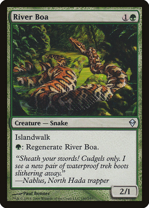 River Boa [Zendikar] | Gear Gaming Bentonville