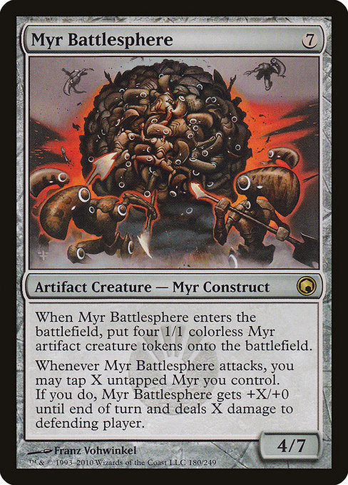 Myr Battlesphere [Scars of Mirrodin] | Gear Gaming Bentonville