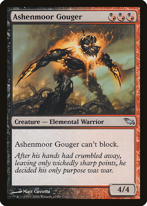 Ashenmoor Gouger [Shadowmoor] | Gear Gaming Bentonville