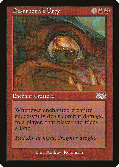 Destructive Urge [Urza's Saga] | Gear Gaming Bentonville