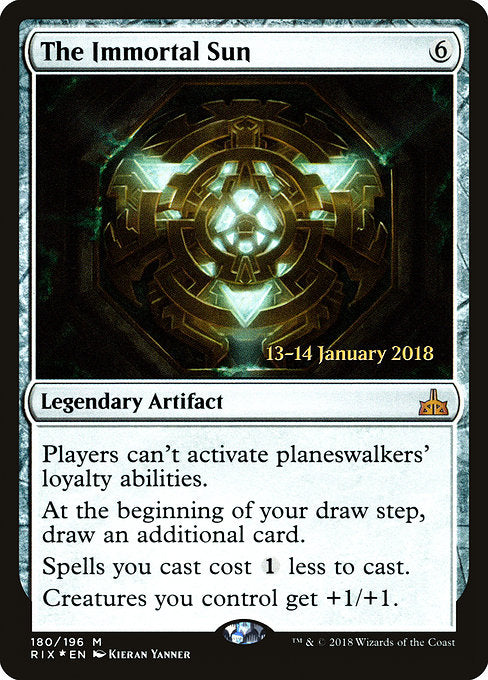 The Immortal Sun [Prerelease Cards] | Gear Gaming Bentonville