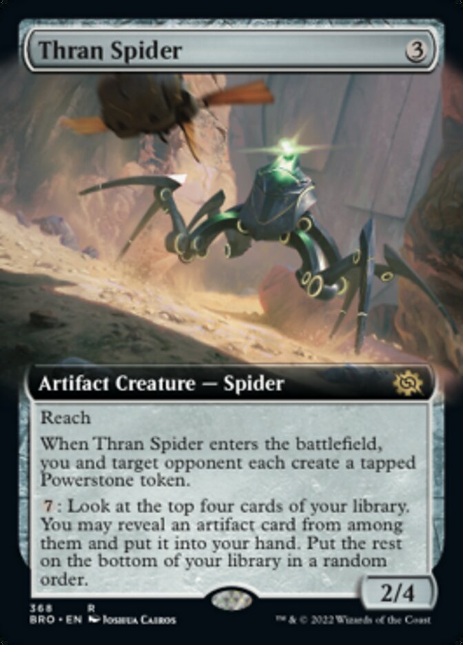 Thran Spider (Extended Art) [The Brothers' War] | Gear Gaming Bentonville