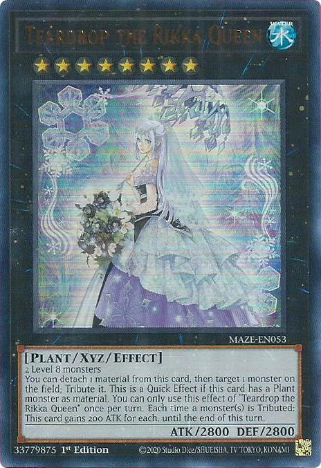 Teardrop the Rikka Queen [MAZE-EN053] Ultra Rare | Gear Gaming Bentonville