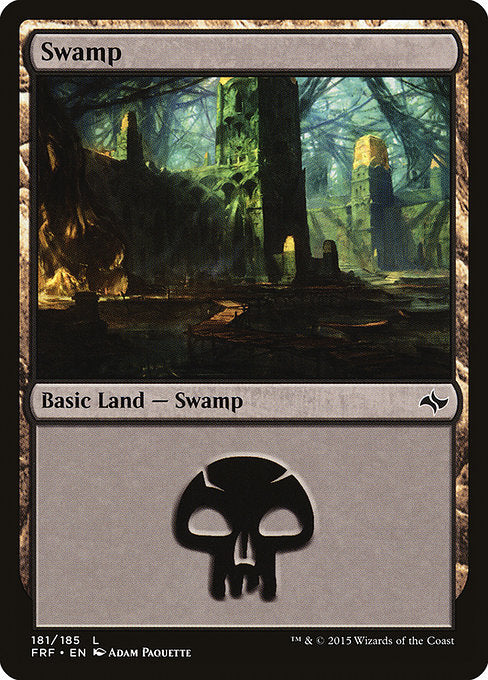 Swamp (181) [Fate Reforged] | Gear Gaming Bentonville