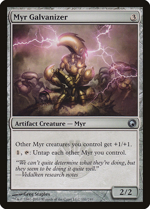 Myr Galvanizer [Scars of Mirrodin] | Gear Gaming Bentonville