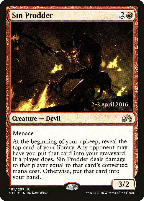 Sin Prodder [Prerelease Cards] | Gear Gaming Bentonville