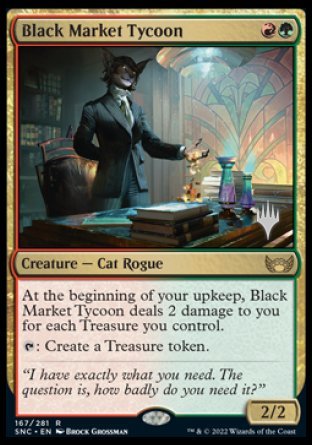 Black Market Tycoon (Promo Pack) [Streets of New Capenna Promos] | Gear Gaming Bentonville