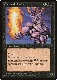 Junun Efreet (Italian) - "Efreet di Junun" [Renaissance] | Gear Gaming Bentonville