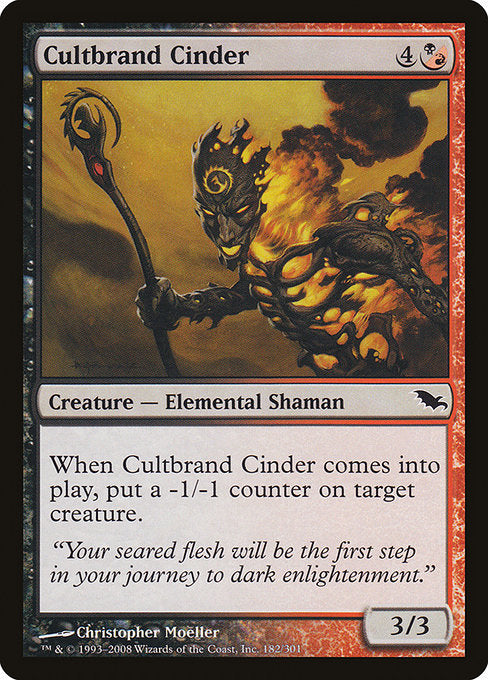 Cultbrand Cinder [Shadowmoor] | Gear Gaming Bentonville