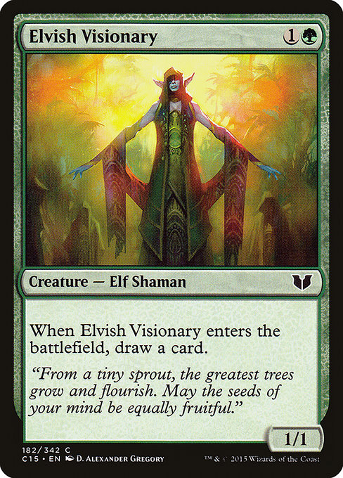 Elvish Visionary [Commander 2015] | Gear Gaming Bentonville