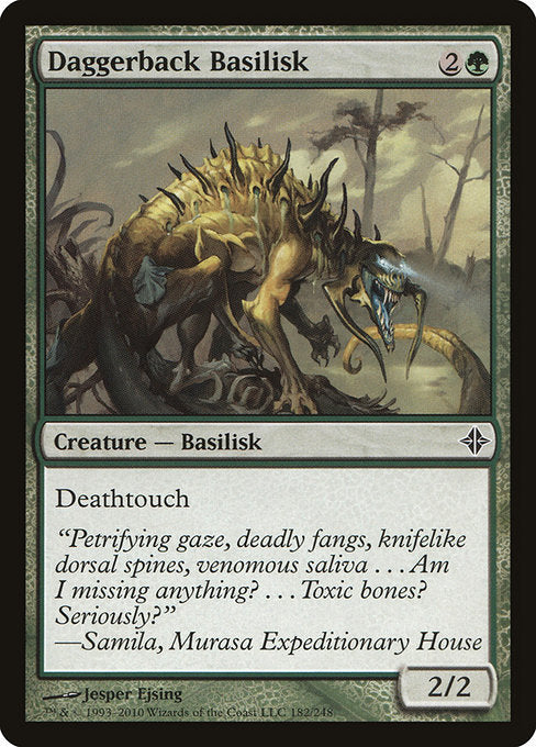 Daggerback Basilisk [Rise of the Eldrazi] | Gear Gaming Bentonville